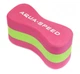 Колобашка для плавания Aqua Speed JUNIOR 3 LAYESR PULLBUOY 6779 розовый, зеленый Уни 20x8x10cм - изображение 1