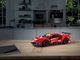Конструктор машина Техник Ferrari 488 GTE Красный детский конструктор для мальчиков гоночная спортивная машинка Ferrari для сборки для взрослых и детей большой игровой развивающий набор подарок на день рождения 1677 деталей - изображение 6