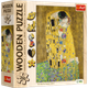 Puzzle drewniane Trefl Pocałunek Gustav Klimt 200 elementów (5900511202472) - obraz 1