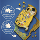 Puzzle drewniane Trefl Pocałunek Gustav Klimt 200 elementów (5900511202472) - obraz 3