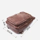 Сумка слинг через плечо женская Vintage leather-22747 Коричневая - изображение 5