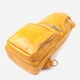 Сумка слинг через плечо женская Vintage leather-22753 Желтая - изображение 4
