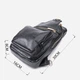 Сумка слинг через плечо женская Vintage leather-22754 Черная - изображение 5