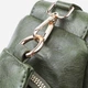 Сумка слинг через плечо женская Vintage leather-22755 Зеленая - изображение 7