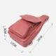 Сумка слинг через плечо женская Vintage leather-22762 Бордовая - изображение 5
