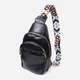 Сумка слинг через плечо женская Vintage leather-22770 Черная - изображение 1