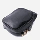 Сумка слинг через плечо женская Vintage leather-22781 Черная - изображение 4