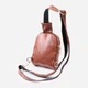 Сумка слинг через плечо женская Vintage leather-22783 Коричневая - изображение 3