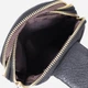 Сумка слинг через плечо женская Vintage leather-22784 Черная - изображение 7