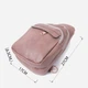 Сумка слінг через плече жіноча середня Vintage leather-22786 Коричнева - зображення 5
