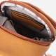 Сумка слинг через плечо женская Vintage leather-22788 Оранжевая - изображение 8