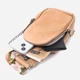 Сумка слинг через плечо женская Vintage leather-22790 Светло-коричневая - изображение 9