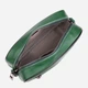 Сумка кросс боді через плече жіноча з натуральної шкіри Vintage leather-22857 Зелена - зображення 8