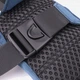 Сумка слинг через плечо мужская Vintage leather-22870 Синяя с черным - изображение 7