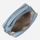 Сумка кросс боди через плечо женская из натуральная кожи Vintage leather-22920 Голубая - изображение 8