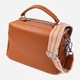 Сумка кросс боди через плечо женская из натуральная кожи Vintage leather-22921 Рыжяя - изображение 2