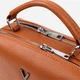 Сумка кросс боди через плечо женская из натуральная кожи Vintage leather-22921 Рыжяя - изображение 6