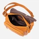 Сумка кросс боди через плечо женская из натуральная кожи Vintage leather-22968 Рыжяя - изображение 4