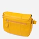 Сумка кросс боди через плечо женская из натуральная кожи Vintage leather-22969 Желтая - изображение 3