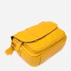 Сумка кросс боди через плечо женская из натуральная кожи Vintage leather-22969 Желтая - изображение 6