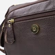 Сумка кросс-боди через плечо женская из натуральной кожи маленькая Vintage leather-22973 Коричневая - изображение 8