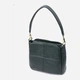 Сумка кросс боди через плечо женская из натуральная кожи Vintage leather-22977 Темно-зеленая - изображение 4