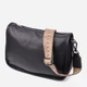Сумка кросс боди через плечо женская из натуральная кожи Vintage leather-23001 Черная - изображение 3