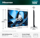 LED-телевізор Hisense 100U7SE (7263510) - зображення 9