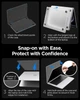 Чехол Spigen Air Skin для MacBook Pro 16'' (2021-2026) Frost Clear (ACS11526) - изображение 9