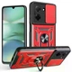 Протиударний броньований чохол із захистом камери для Xiaomi Redmi A5 Armor Case Keysion red - зображення 1