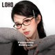 Оправа LOHO Bookworm овальная черепаховая, с защитой от синего света - изображение 4