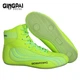 Кросівки Jingpai High-Top боксерські для саньда, зелені, р.35 - зображення 4
