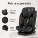 Автокрісло Sesttino Oktagon Pro Isofix Black 0–36 кг i-Size з поворотом 360°, дитяче автокрісло для дітей від народження до 150 см - зображення 4