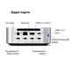 Док-станція Satechi Thunderbolt 5 CubeDock Station with SSD Enclosure Silver (ST-DT5CES-EU) - зображення 6