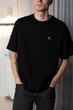 Мужская футболка Calvin Klein Monogram Logo Relaxed Crewneck T-Shirt 40HM229-002 S черная (13240010) - изображение 2
