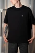 Мужская футболка Calvin Klein Monogram Logo Relaxed Crewneck T-Shirt 40HM229-002 S черная (13240010) - изображение 3