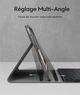 Чехол клавиатура Earto для iPad 10.9–11” с подсветкой и тачпадом | Беспроводная Bluetooth клавиатура для планшета Apple iPad - изображение 5