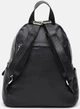 Женский кожаный рюкзак Borsa Leather из натуральной кожи черный городской для работы, прогулок и повседневного использования 70151 - изображение 2