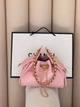 Сумка женская Chanel 25 Small Handbag Premium розовая - изображение 2