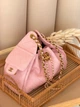 Сумка женская Chanel 25 Small Handbag Premium розовая - изображение 7