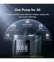 Автомобільний компресор OS-Baseus GoTrip VA1 Super Mini Wired Inflator 22-Cylinder C0119701 Black - зображення 9