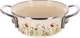 Garnek Orion Maki emaliowany kremowy 600 ml (8592381268206) - obraz 1