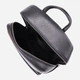 Рюкзак мужской из натуральной кожи 18 л вмещает формат А4 Vintage leather-23045 Черный - изображение 8