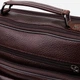 Сумка планшет через плечо мужская из натуральная кожи Vintage leather-23024 Коричневая - изображение 10