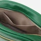 Сумка кросс боди через плечо женская из натуральная кожи Vintage leather-22900 Изумрудная - изображение 9