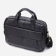 Сумка портфель мужская из натуральная кожи Vintage leather-23041 Черная - изображение 1