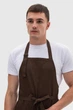 Фартух Vsetex Latte M Коричневий - зображення 3