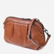 Сумка кросс боди через плечо женская из натуральная кожи Vintage leather-22895 Коричневая - изображение 1
