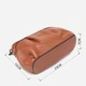 Сумка кросс боди через плечо женская из натуральная кожи Vintage leather-22895 Коричневая - изображение 5