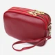 Сумка кросс боди через плечо женская из натуральная кожи Vintage leather-22889 Бордовая - изображение 3